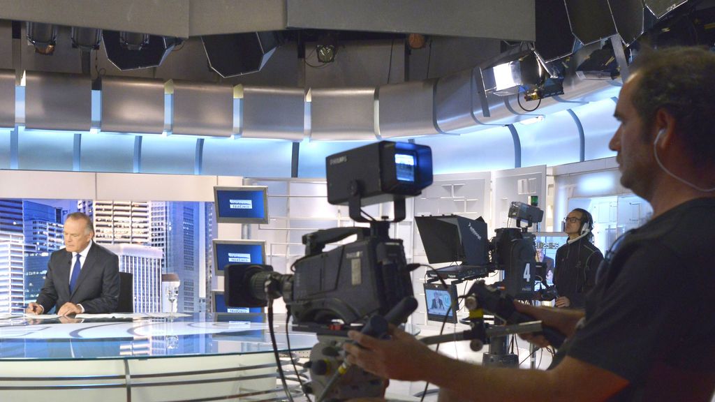 Plató de Informativos Telecinco