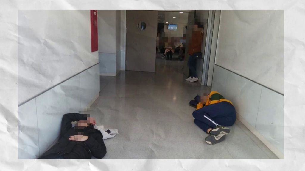 La foto del servicio de Urgencias colapsado en un hospital de La Rioja: ¿realidad o fake?