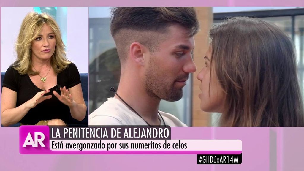 Sandra Aladro, sobre los celos de Alejandro: "Sofía ha jugado sucio con él"