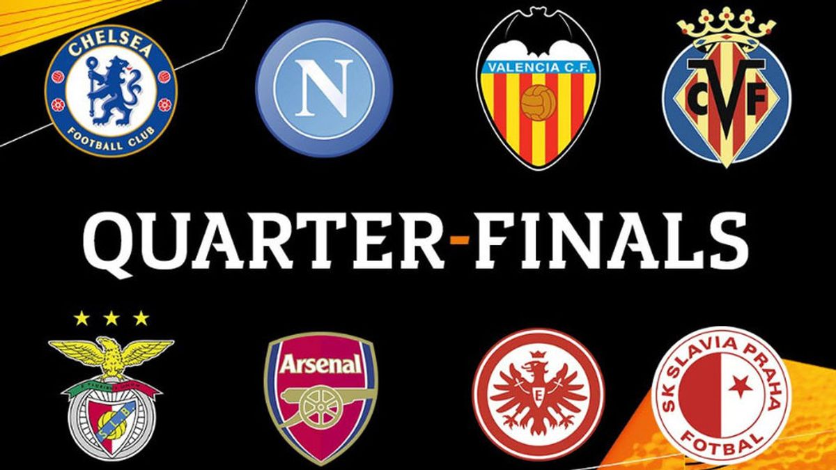 Los emparejamientos de cuartos de la Europa League: