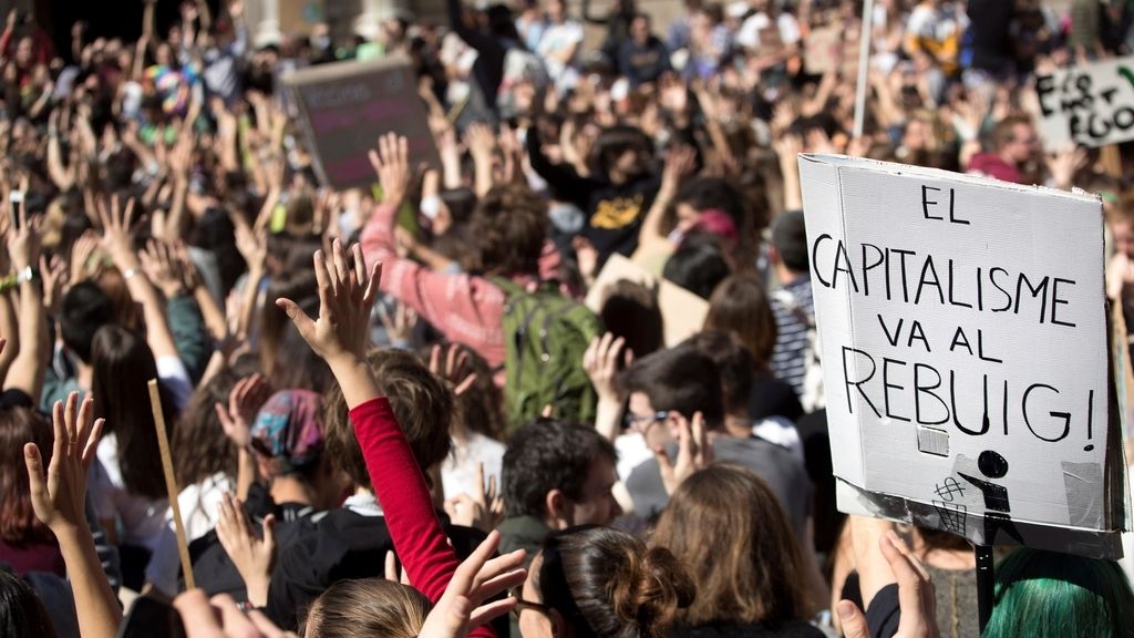 La manifestación contra el cambio climático en el mundo