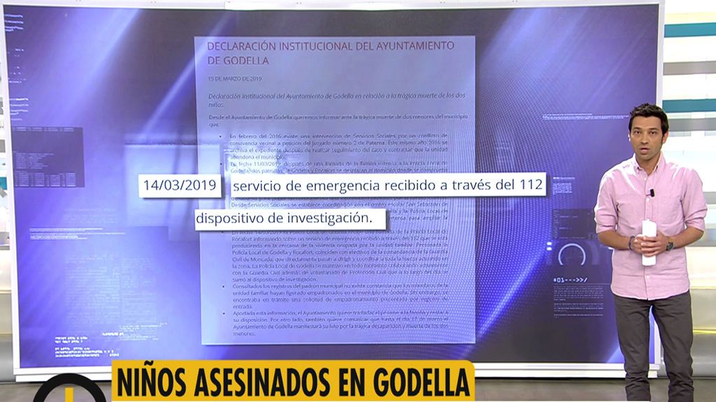 La policía estuvo el lunes en la casa de los niños asesinados en Godella (Valencia)