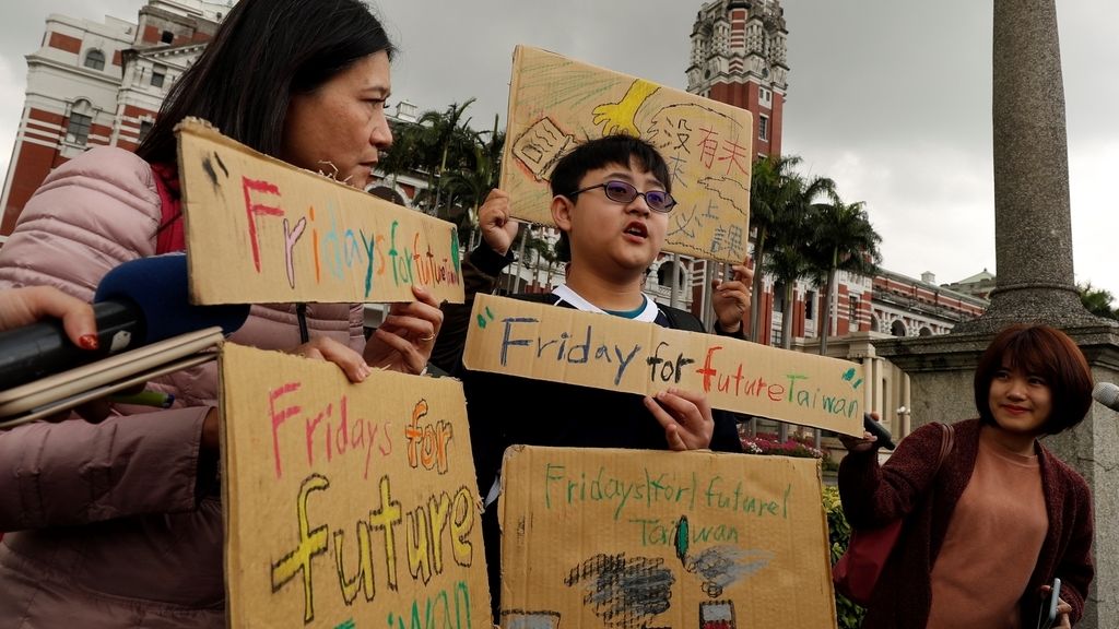 La manifestación contra el cambio climático en el mundo