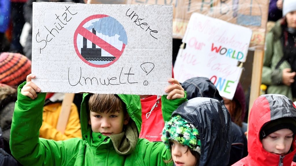 La manifestación contra el cambio climático en el mundo