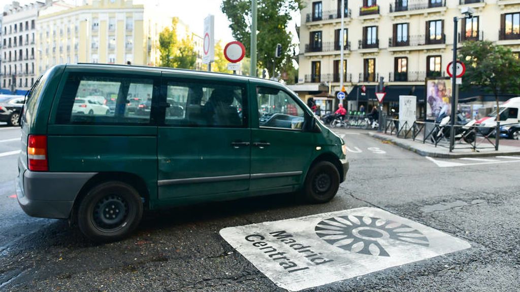 Comienzan las multas por Madrid Central