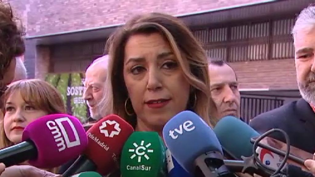 Susana Díaz desvela que "no ha sido posible" un acuerdo para las listas del PSOE y advierte: "Tomo nota"