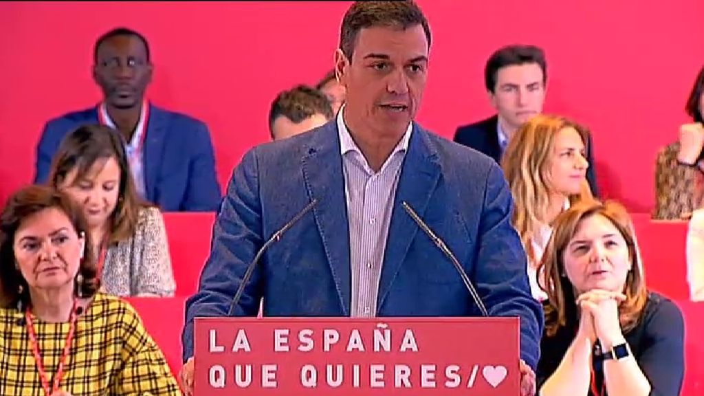Sánchez pide el voto al PSOE para que España "avance" y no "retroceda"