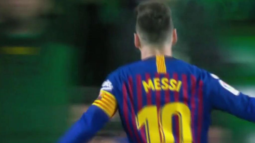 Compañeros y rivales se quedan sin adjetivos ante la exhibición de Messi ante el Betis