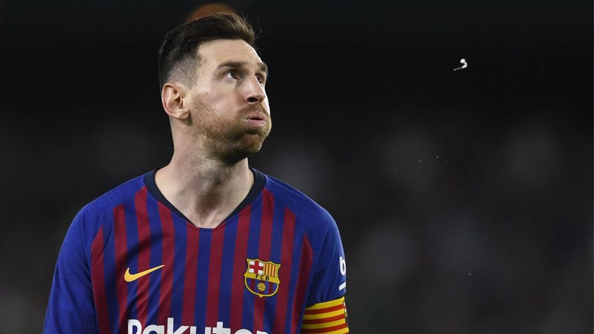 Messi sentencia la Liga y el Villamarín le despide con una profunda ovación Messi sentencia la Liga y el Villamarín le despide con una profunda ovación