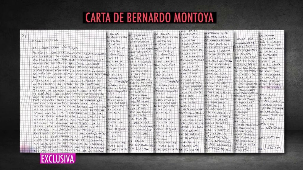 Carta Bernardo Montoya