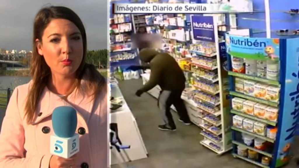 Atraco frustrado en una farmacia de Sevilla gracias a la tranquilidad de los empleados