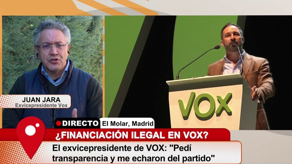 Juan Jara: ‘Denuncié a VOX por financiación ilegal, pero esta terminó archivada’