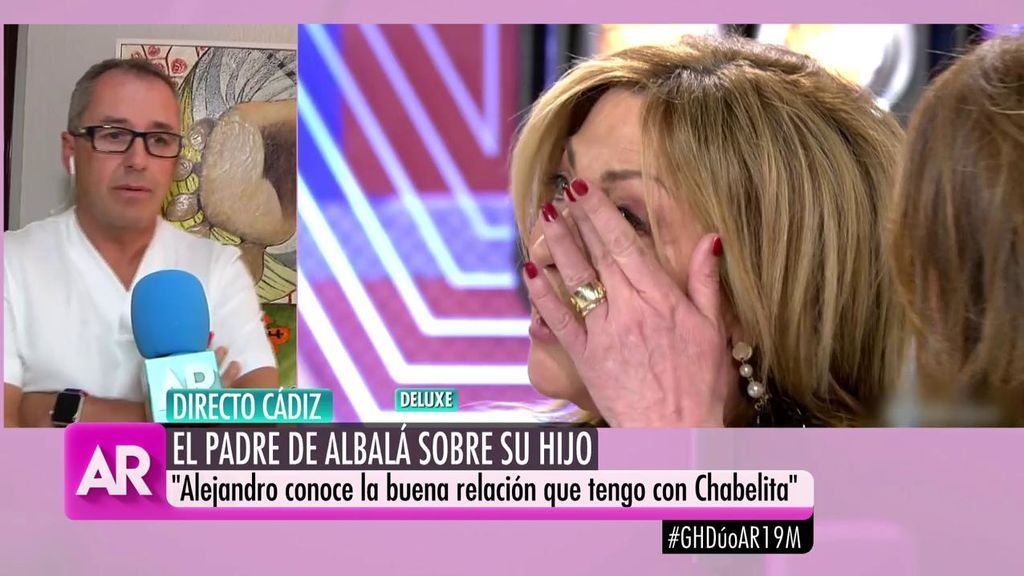 El padre de Alejandro Albalá, sobre Paz Guerra: "Es como el diablo vestido de Prada"