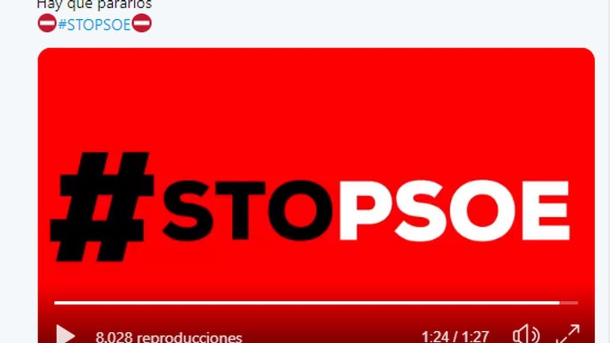 El PP lanza Stop PSOE en el que ataca sin piedad a su rival