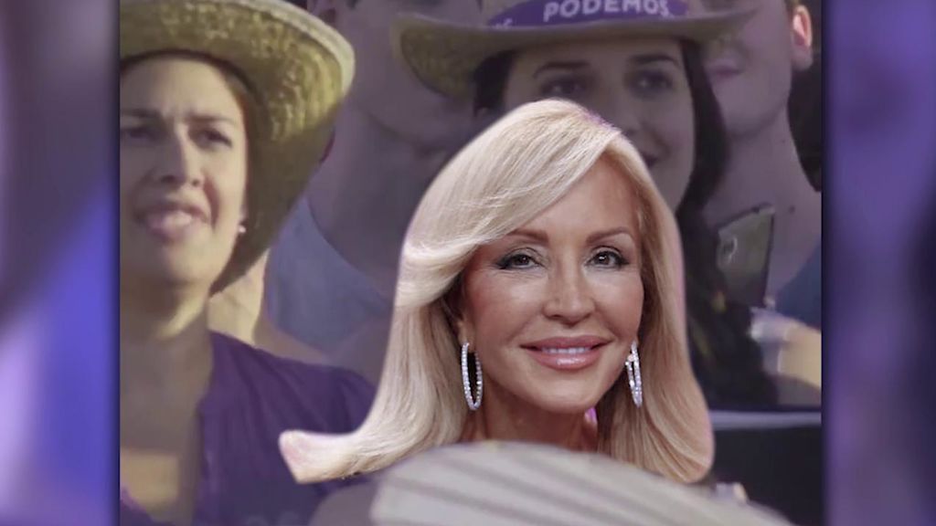 'Todo es mentira' arregla el vídeo de Podemos añadiendo a Carmen Lomana