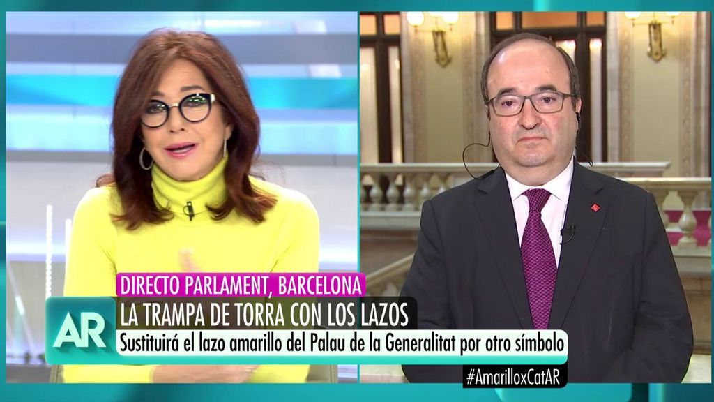 Miquel Iceta: "Lo de Torra es una comedia de enredo y una sucesión de mentiras"