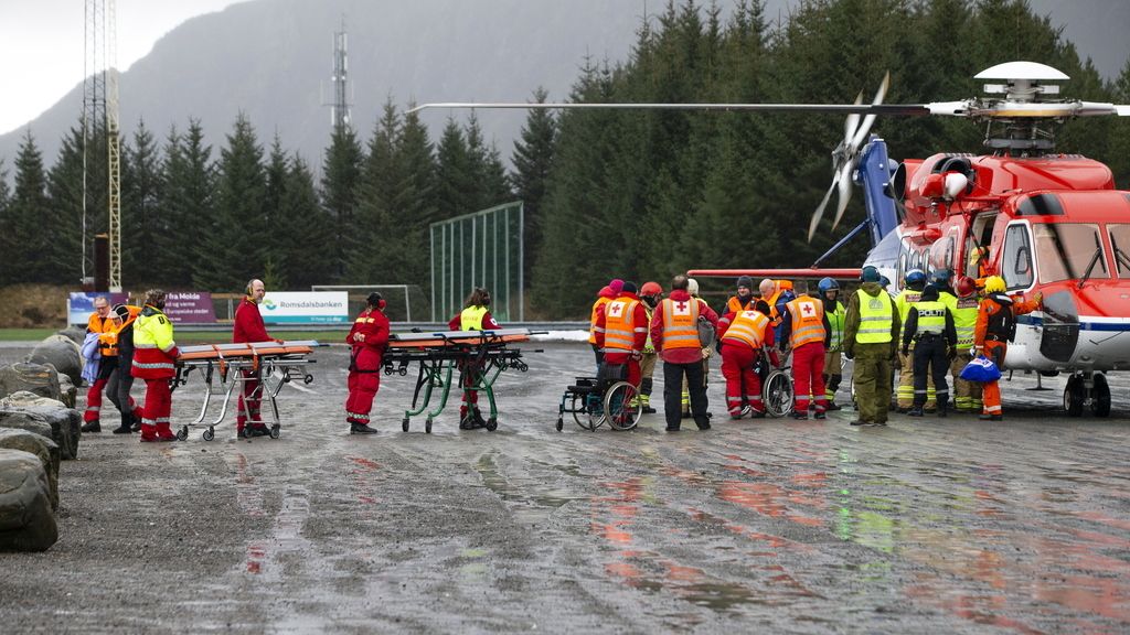 Rescate en Noruega de 1373 pasajeros a bordo del crucero Viking Sky