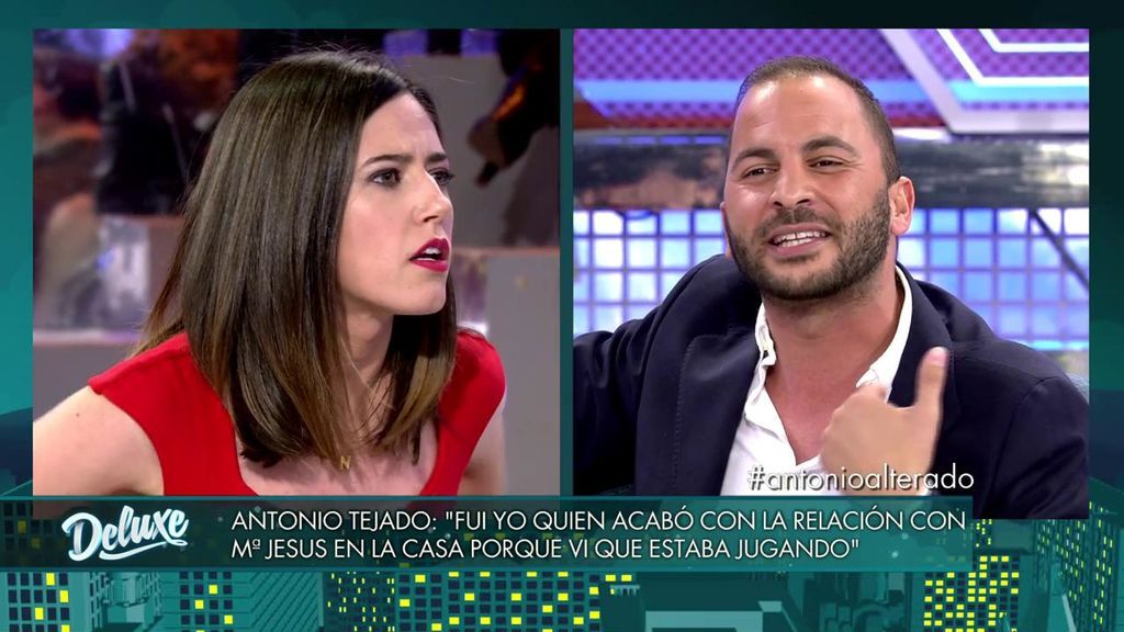 Duro enfrentamiento entre Nuria Marín y Antonio Tejado: "¿Tú me ves cara de tonta?"