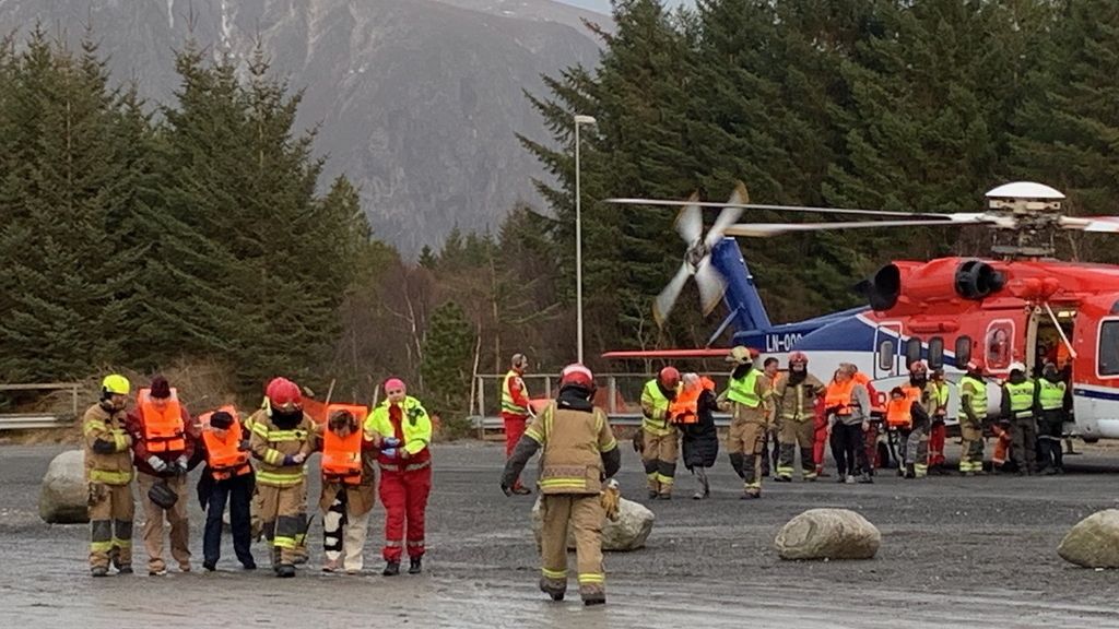 Rescate en Noruega de 1373 pasajeros a bordo del crucero Viking Sky