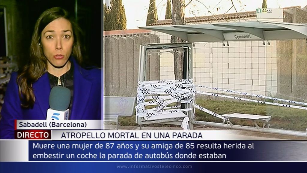 Muere atropellada una anciana en Sabadell mientras esperaba al autobús tras acudir al cementerio