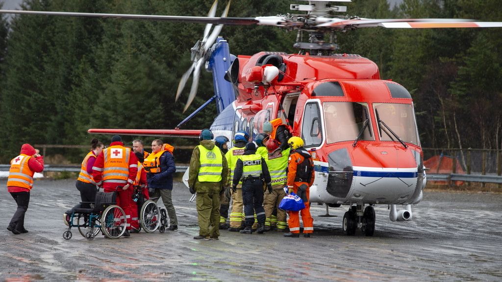 Rescate en Noruega de 1373 pasajeros a bordo del crucero Viking Sky