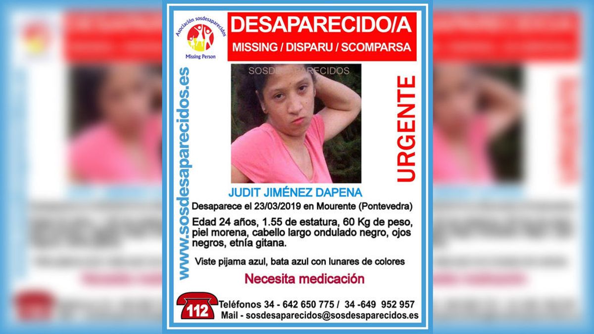 Buscan a Judit Jiménez, desaparecida el 23 de marzo en Pontevedra