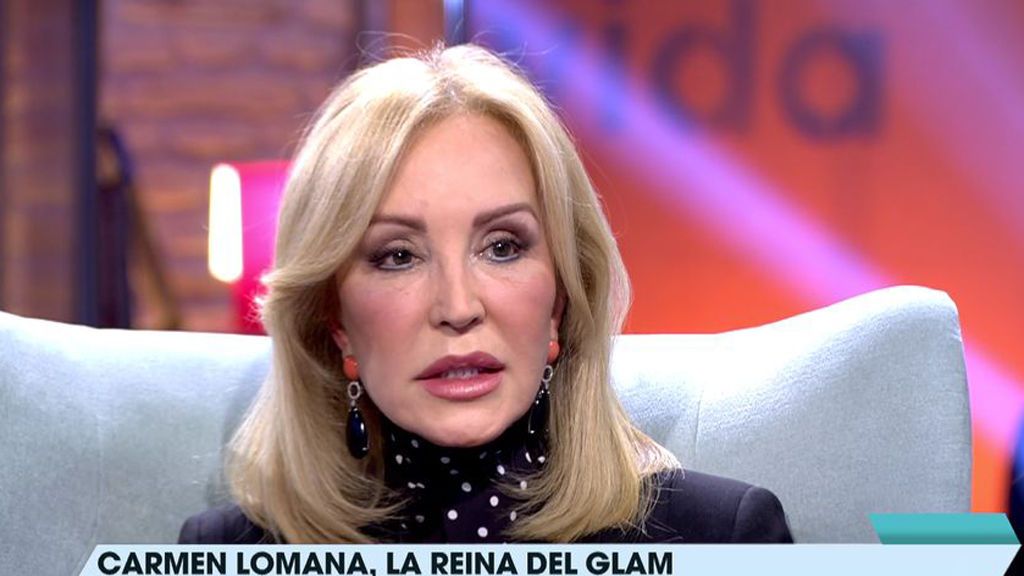 Carmen Lomana se desvincula de Santiago Abascal: "Yo apoyé a VOX por hacer un favor"