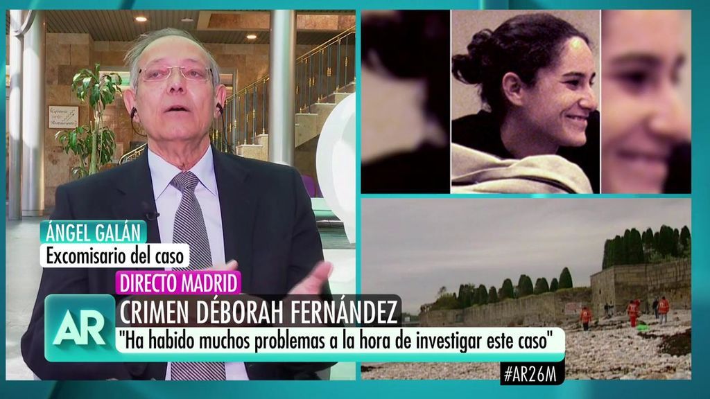 El excomisario del caso Déborah Fernández: "Nos encontramos una escena teatral"