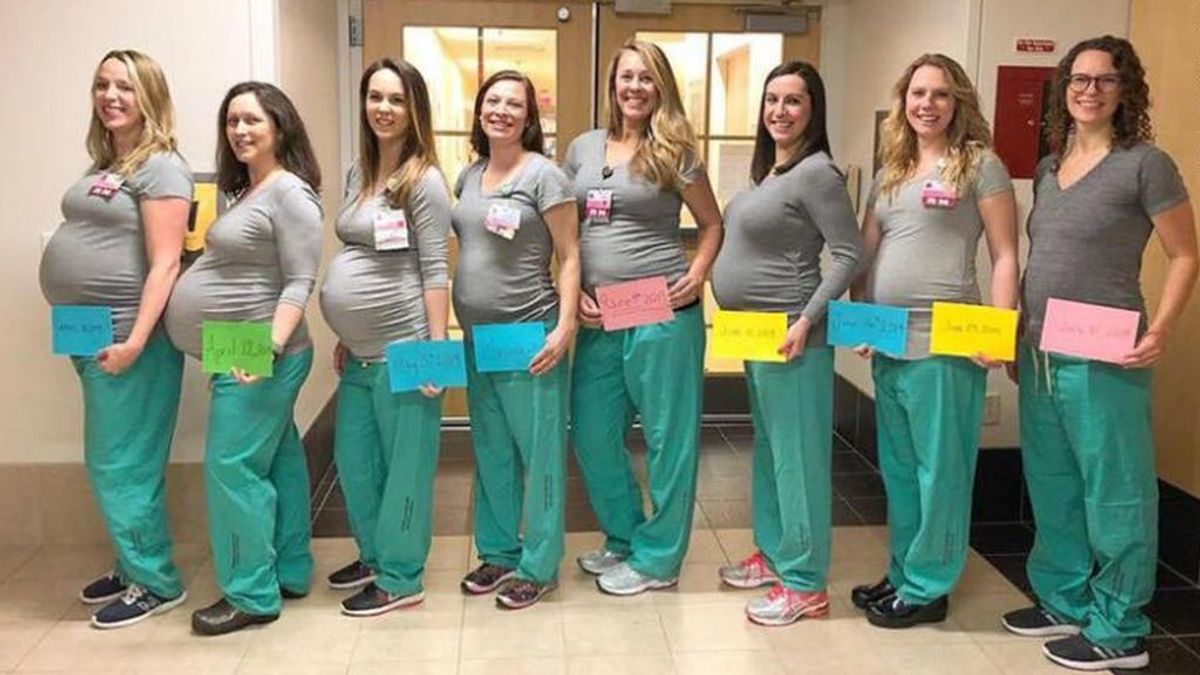 'Baby boom' por parte de las enfermeras en la maternidad del hospital de Maine (EE.UU)