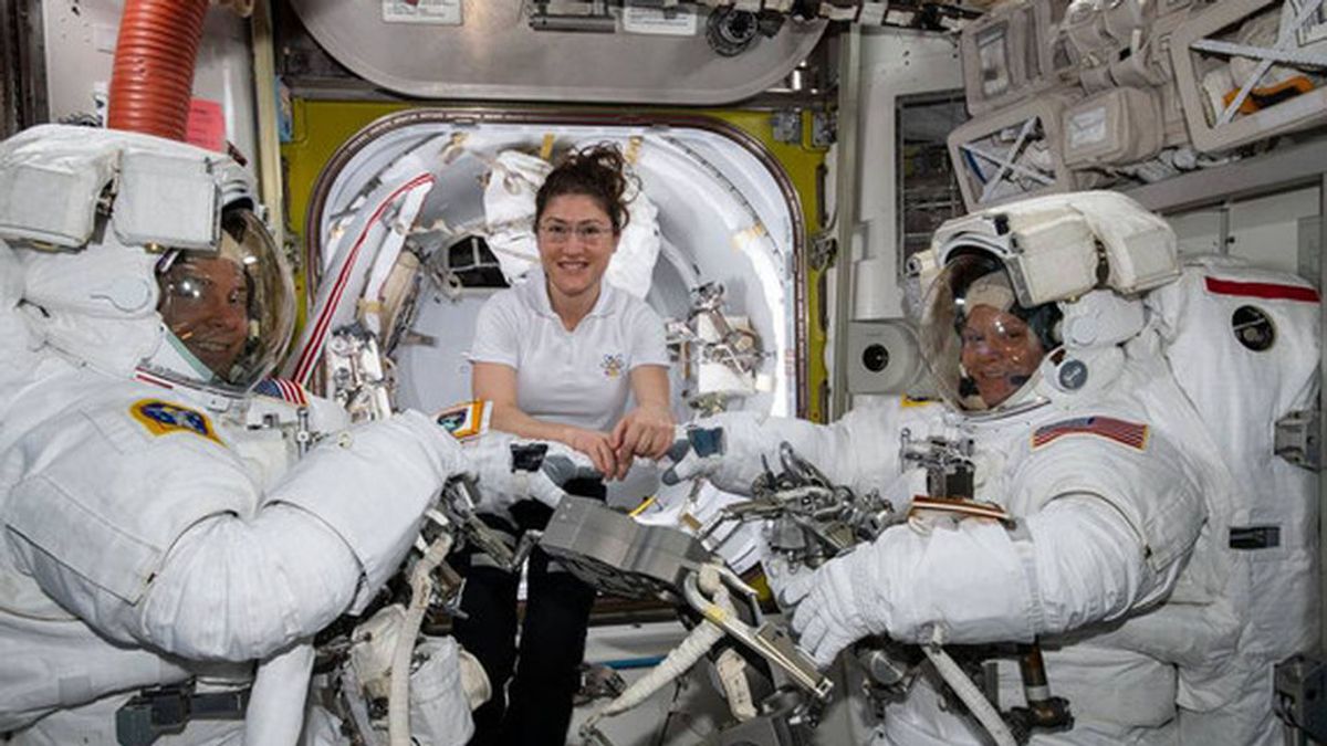 Parece broma: la razón por la que la NASA ha cancelado el primer paseo espacial femenino