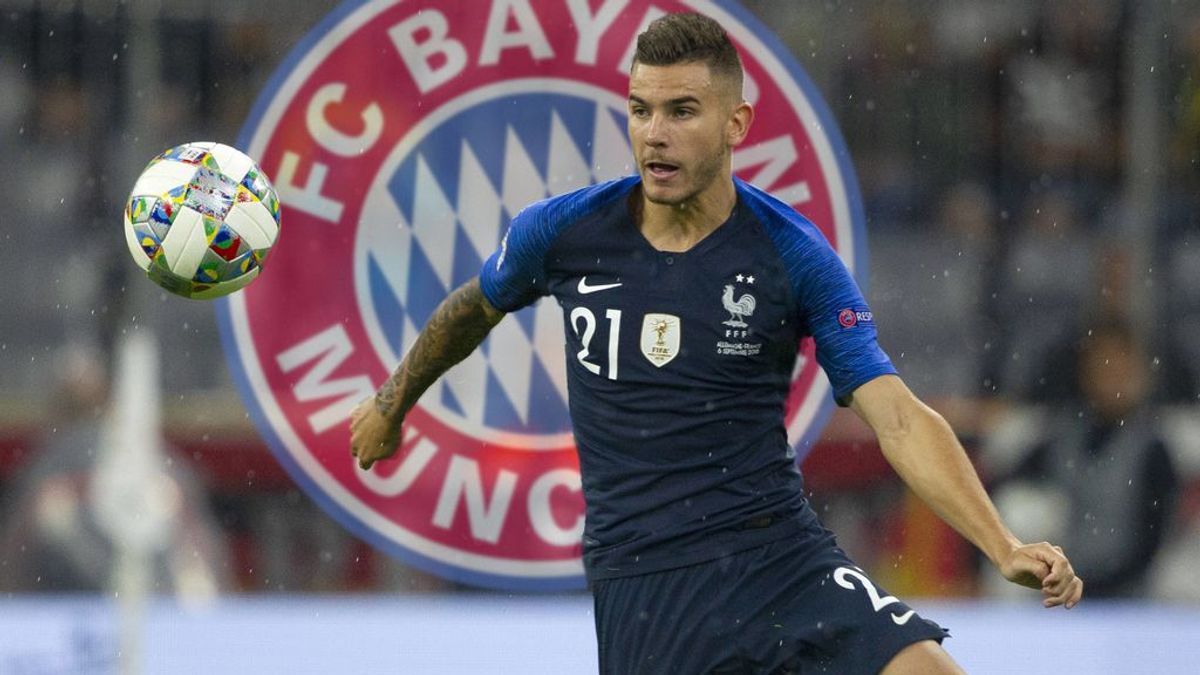 El Bayern hace oficial el fichaje de Lucas Hernández por 80 millones de euros El Bayern hace oficial el fichaje de Lucas Hernández por 80 millones de euros