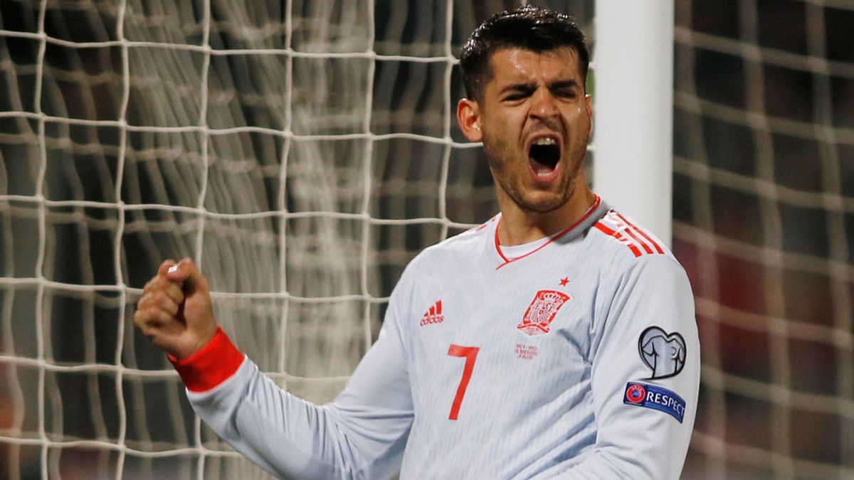 Morata resuelve con un doblete un partido gris de España ante Malta Morata resuelve con un doblete un partido gris de España ante Malta