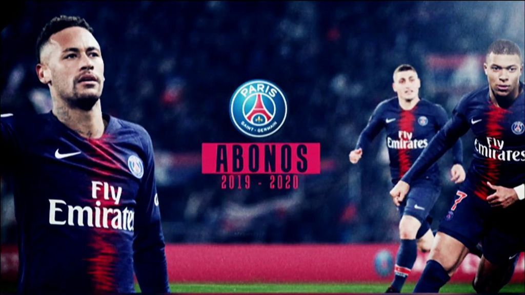 El PSG cierra filas en torno a Mbappé y Neymar con una imagen publicitaría en su página web