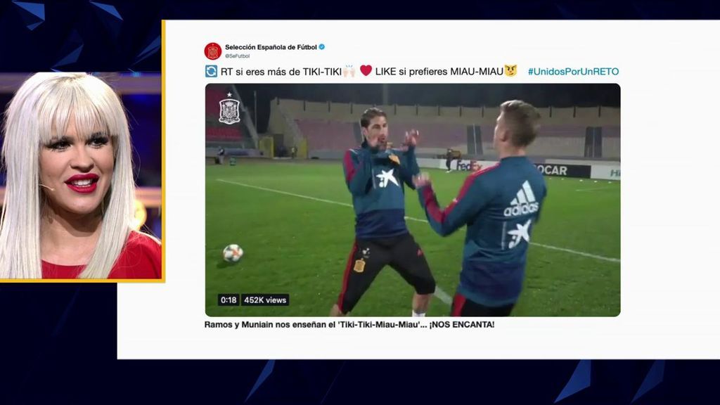 “Tikitiki around the world”: Ylenia flipa al ver a su ídolo Sergio Ramos imitándola