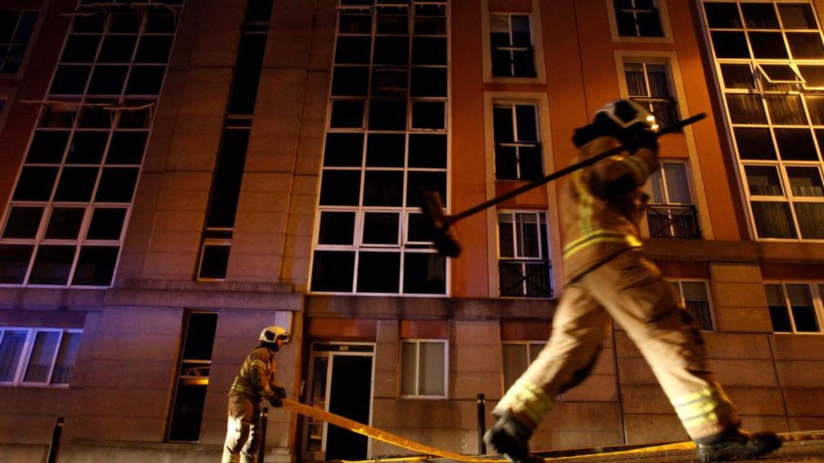 Detenida una mujer en A Coruña por apuñalar a su pareja e incendiar su casa
