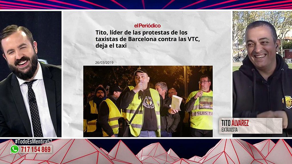 Tito Álvarez deja el taxi para montar un lobby en Bruselas