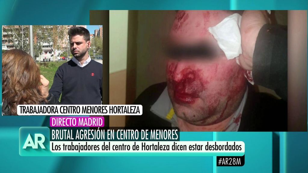 Carmen, trabajadora del centro de menores de Hortaleza: "Llevamos tres años denunciando una situación de hacinamiento"