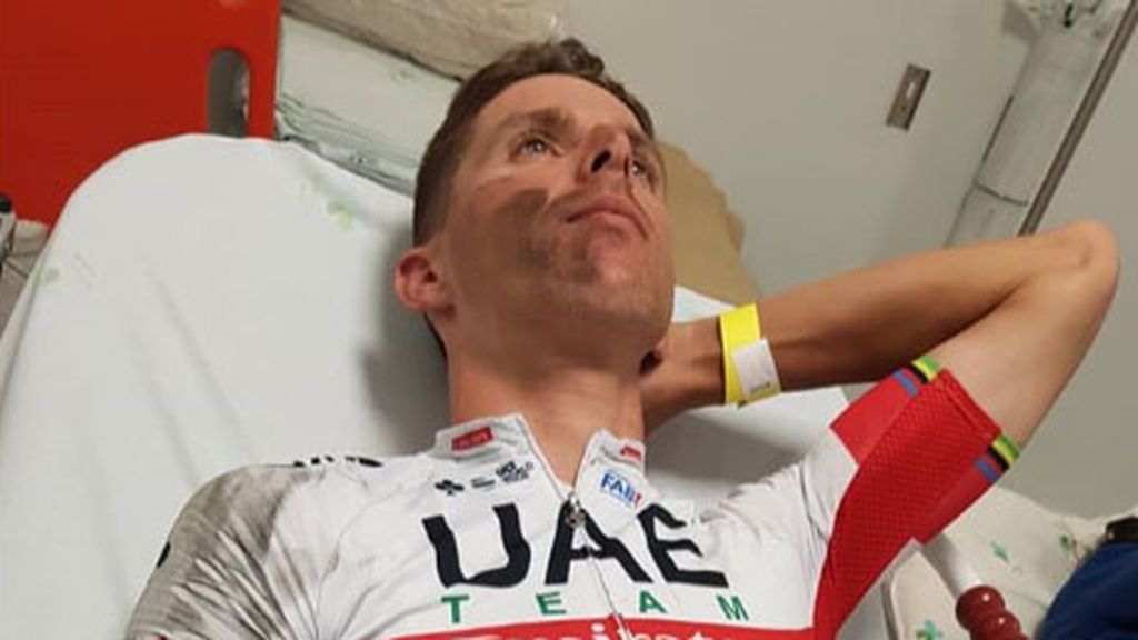 Rui Costa, campeón del mundo de ciclismo, se estrella contra un camión mientras entrenaba