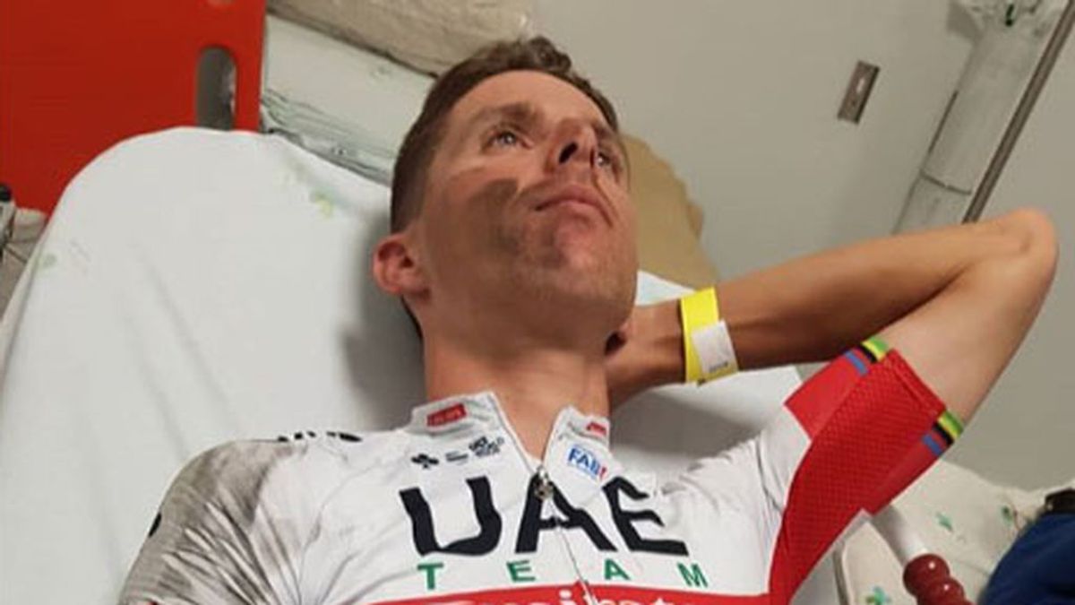Rui Costa, campeón del mundo de ciclismo, se estrella contra un camión mientras entrenaba