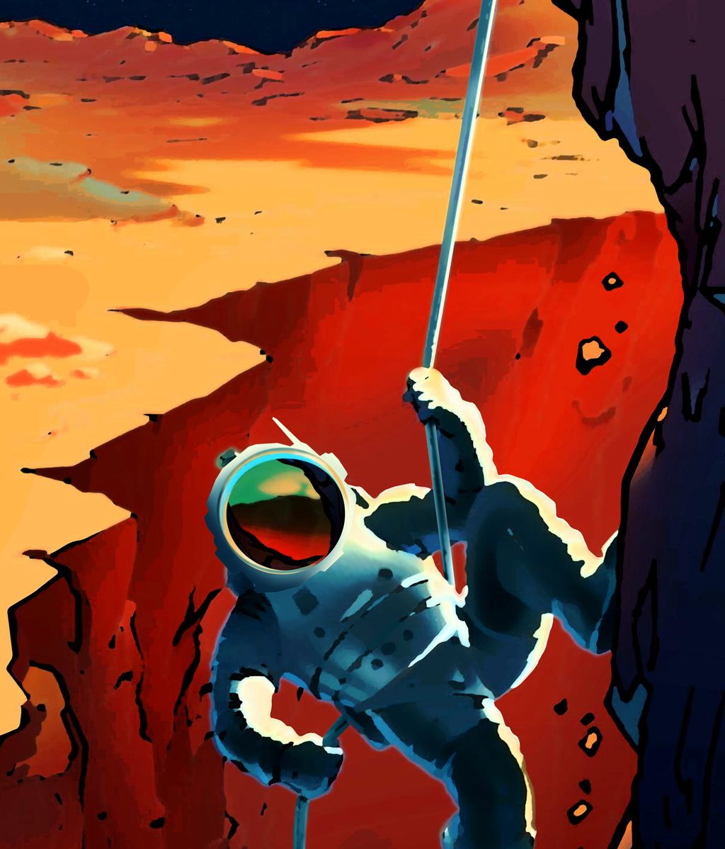 La NASA busca voluntarios para viajar a Marte.