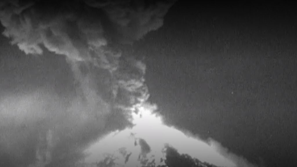 Las espectaculares imágenes de la explosión del volcán Popocatépelt