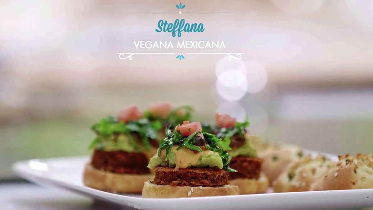 Elabora paso a paso la hamburguesa ‘Vegana mexicana’ de Steffana