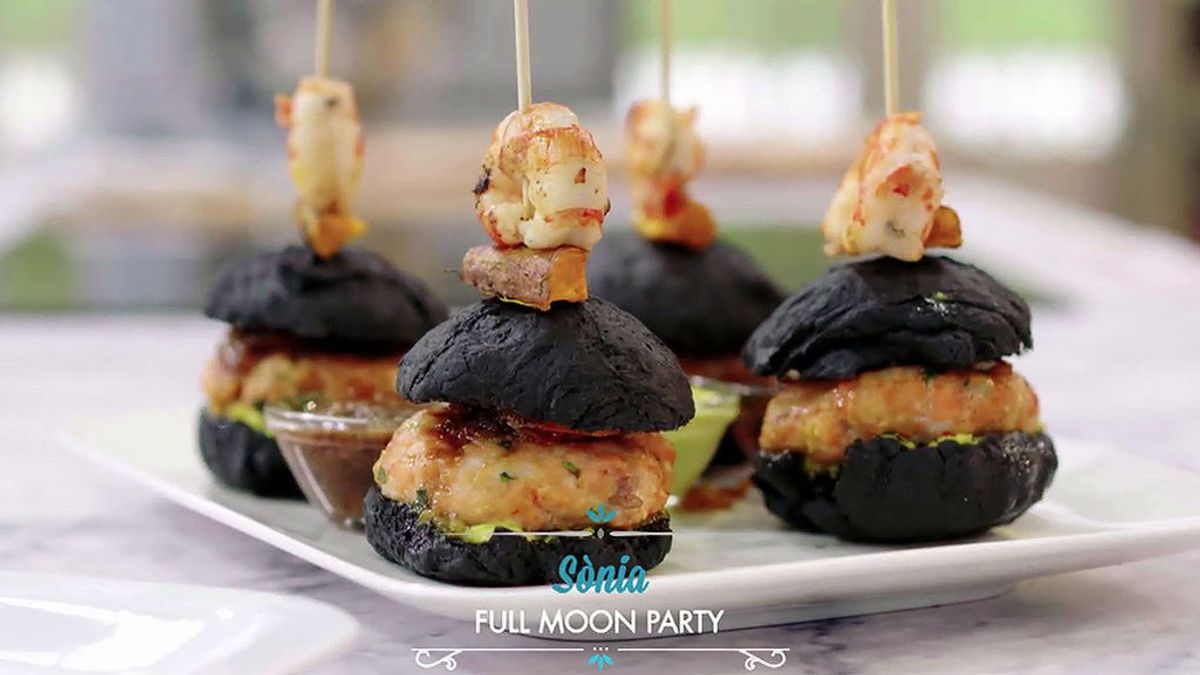 Triunfa en tu próxima cena con la hamburguesa ‘Full moon party’ de Sonia