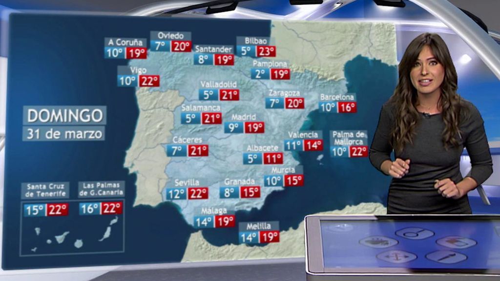 La espera ha terminado: Llega la lluvia, pero no habrá grandes cambios de temperatura