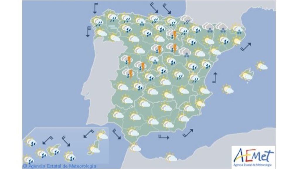 tormentas martes