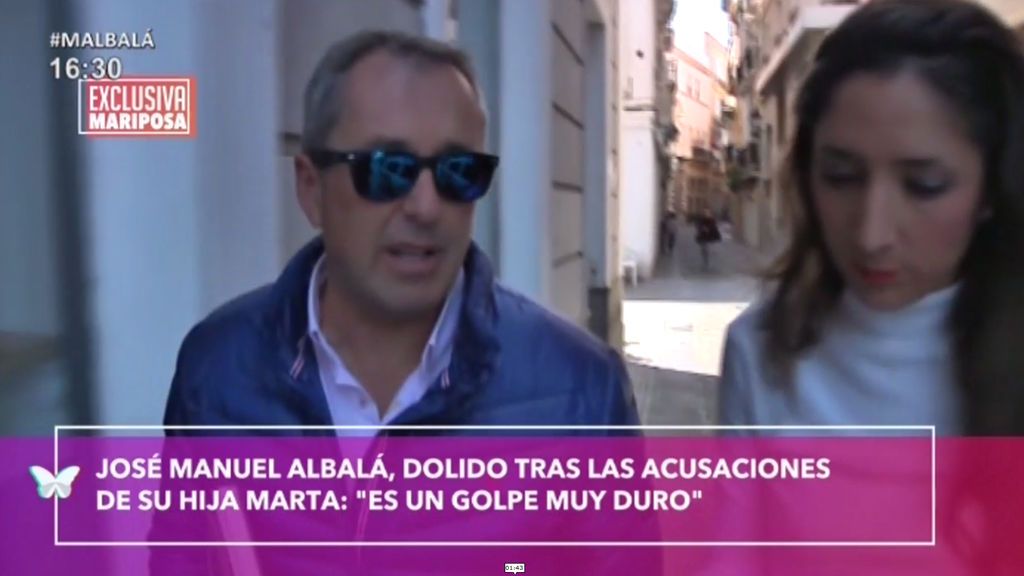 El padre de Alejandro Albalá, a su hija: "Las mentiras tienen las patas muy cortas"