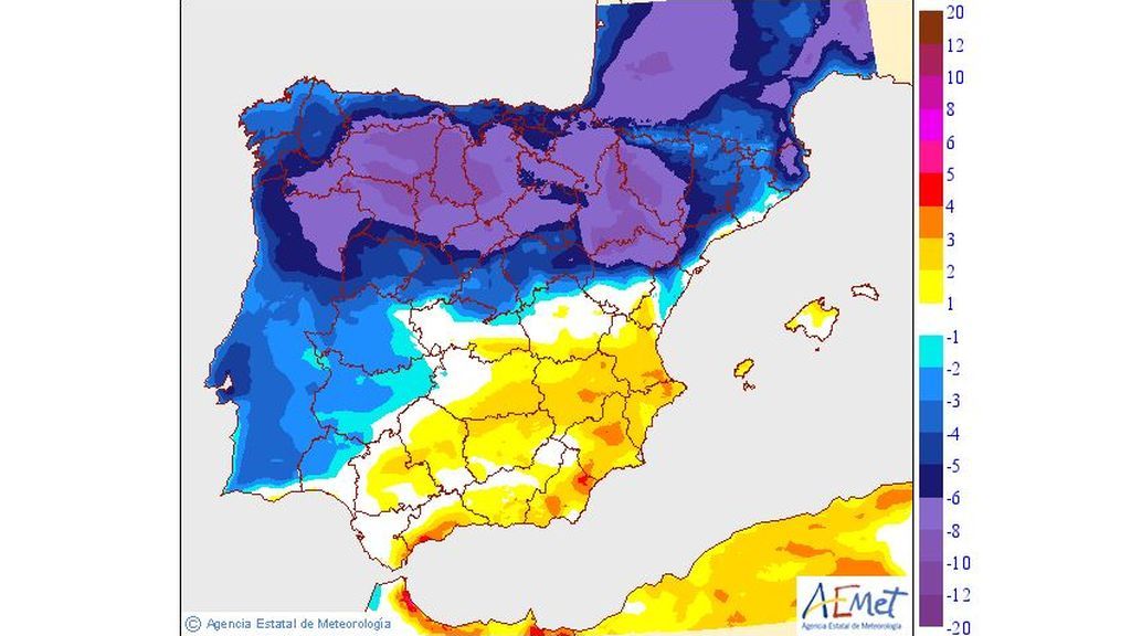 desplome temp miercoles