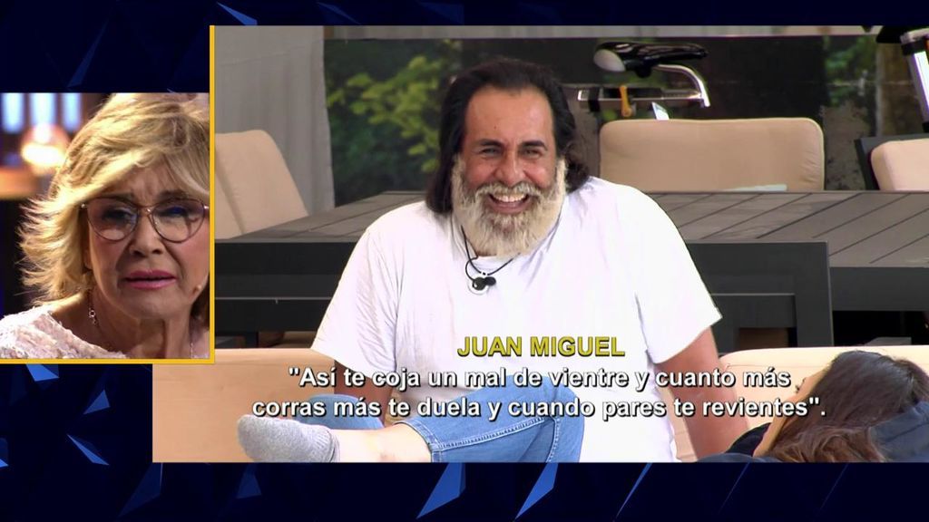 Juan Miguel insulta a Milá Ximenez, le echa un mal de ojo y ella arremete contra él: “Estás reventado”