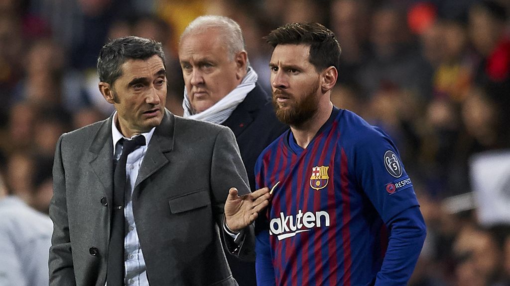 Ernesto Valverde admite una 'Messidependencia' en el Barça