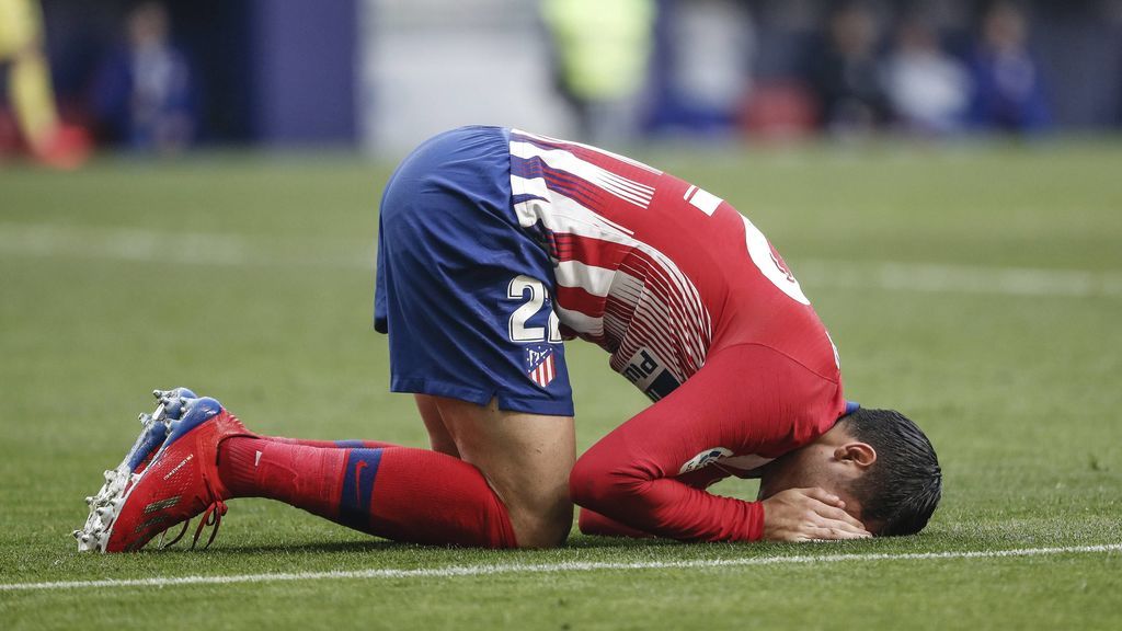 Morata se perderá con casi total seguridad el partido contra el FC Barcelona por lesión